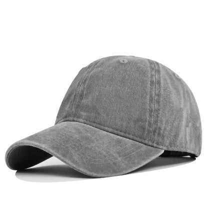 Retro Washed Cotton Baseball Cap Men Women Snapback Hat y2k Hip Hop Caps Solid Color Hat Bone Casquette Outdoor Casual Sport hat