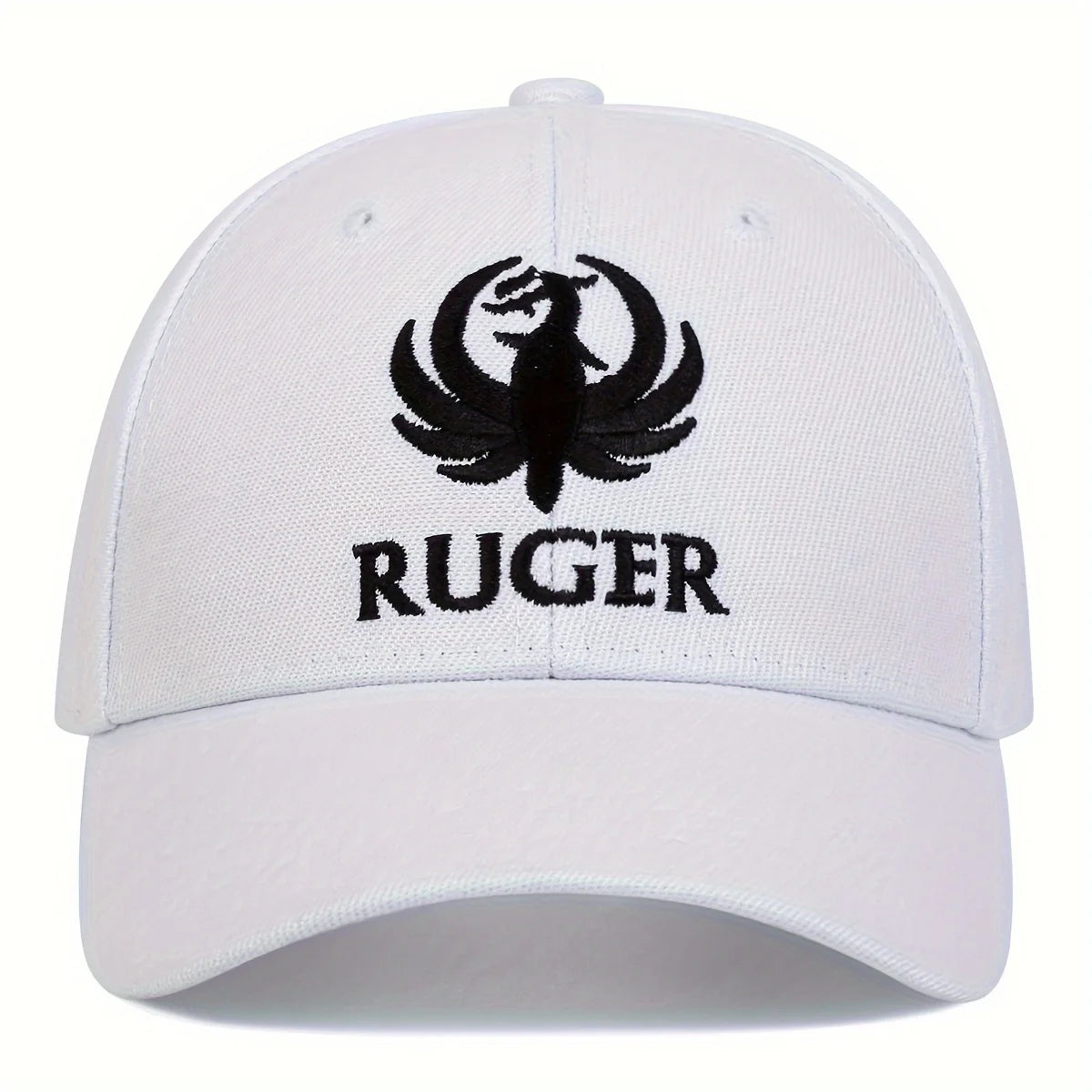 Unisex RUGER Letter Embroidery Baseball Caps Spring and Autumn Outdoor Adjustable Casual Hats Sunscreen Hat Sports Cap