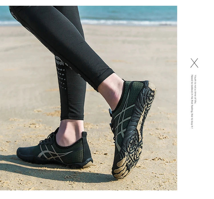 „Aqua Shoes“ vyriški vandens batai, basų kojų paplūdimio batai, unisex greitai džiūstantys lauko batai su vata, sporto salės treniruočių avalynė, sportiniai bateliai, dydžiai 35–46