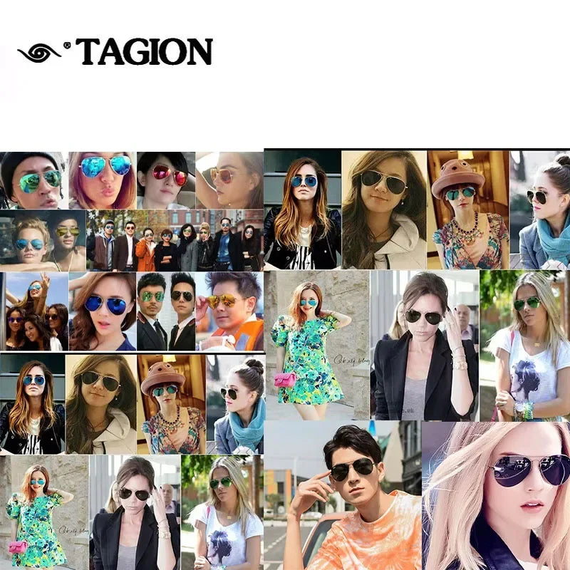 Sunmmer Polarized Sun Glasses Men Women Fashion Luxury Pilot Sunglasses Male UV400 Sunlight Proof Eyewear Female Versatile 3026
