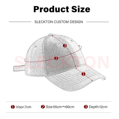 SLECKTON Custom Logo Hats High-quality Hiphop Snapback Caps Letter Embroidery Brand Design Trucker Cap Wholesale Hat Adult