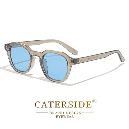 Caterside New Retro Polarized Men Sunglasses Square TR90 Frame Women Sun Glasses Outdoor Driving Fishing High Quality UV400 Gift