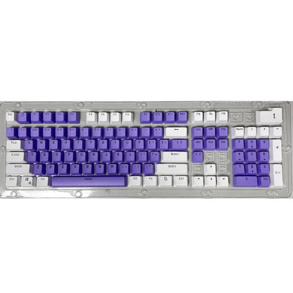 106 Keys Grey Red Keycaps PBT Specials Keycap Backlit Two-Color Key Caps For MX Switch 61/87/104 Mechanical Keyboard