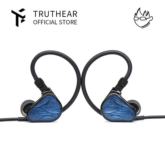 TRUTHEAR Zero:BLUE2 Earphone Dual Dynamic Drivers IEMs with Detachable Cable in Ear Headphone 0.78mm 2pin 3.5mm plug