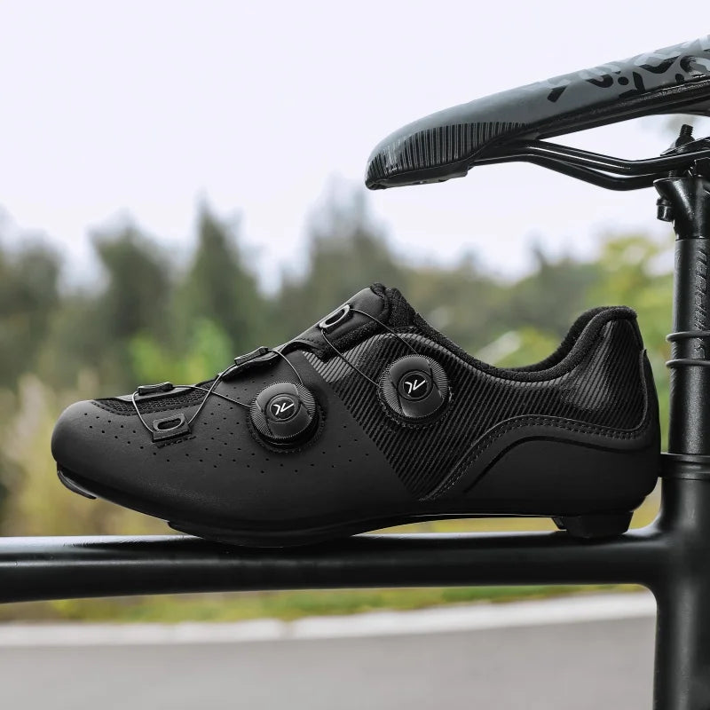 2025 new arrival professional cycling shoes, racing road bike SPD cleat shoes, ultralight self-locking MTB bicycle sneakers unisex