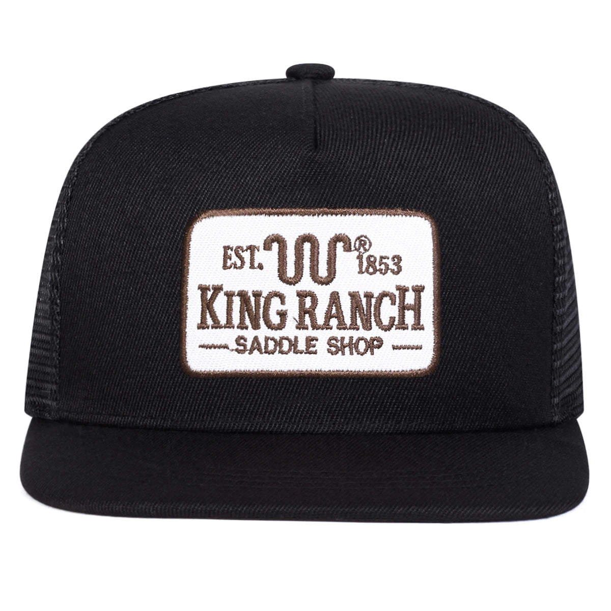 Unisex KING RANCH Embroidery Hip-hop Net Hats Spring Summer Outdoor Adjustable Casual Baseball Caps Sunscreen Hat Sports Cap