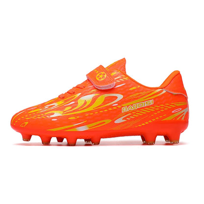 Chaussures de Football professionnelles pour enfants, bottes de terrain de Football d'intérieur pour hommes, chaussures de Football originales TF/AG, crampons de société, entraînement sur gazon rapide