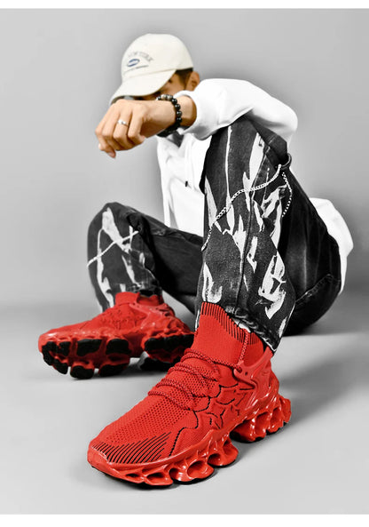 Chaussure Homme Chaussures de course respirantes pour hommes, baskets décontractées pour hommes, chaussures de tennis pour hommes, entraîneur de course, mocassins à la mode, luxe