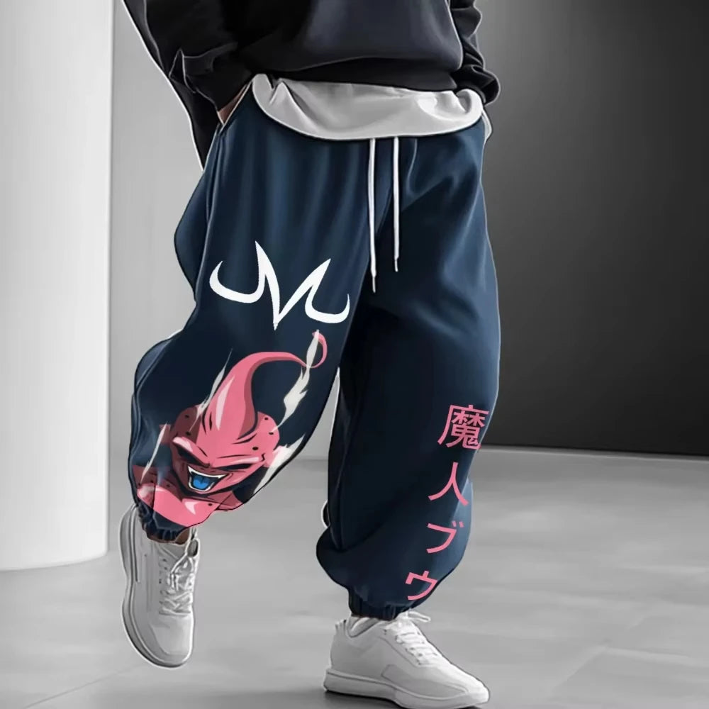 Pantaloni da uomo Dragon Ball Sportswear Broly primavera, autunno e inverno, anime giapponese, jogger Y2K Harajuku in cotone