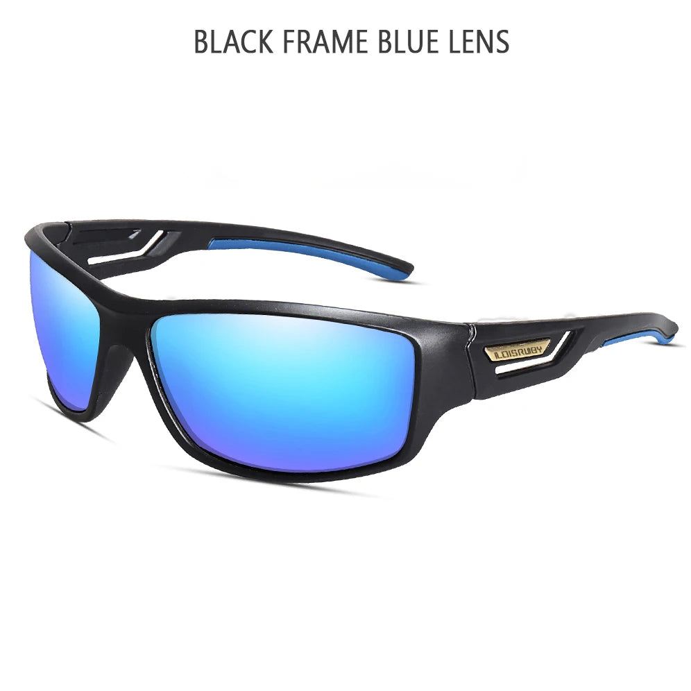 LOISRUBY Camouflage Polarized Cycling Driving Sunglasses Outdoor Tacakle Protection Sports Fishing Running Goggles