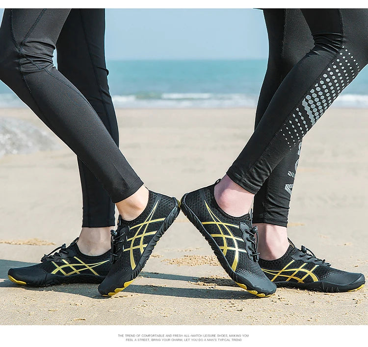 „Aqua Shoes“ vyriški vandens batai, basų kojų paplūdimio batai, unisex greitai džiūstantys lauko batai su vata, sporto salės treniruočių avalynė, sportiniai bateliai, dydžiai 35–46