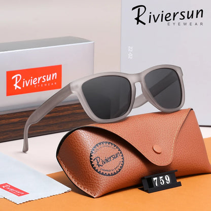Square Frame Sunglasses Polarized UV400 Casual Men Women Driving Glasses Ultralight Unisex