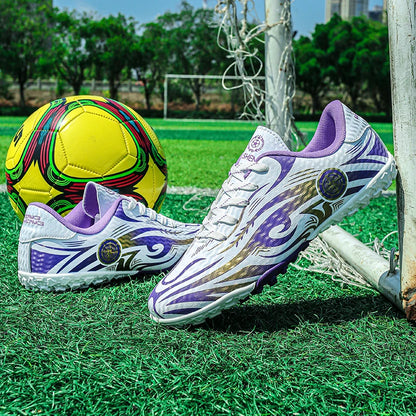 Nouveaux hommes bottes de Football respirantes unisexe livraison directe chaussures de Football en plein air ultralégères chaussures de Sport antidérapantes entraînement Sport