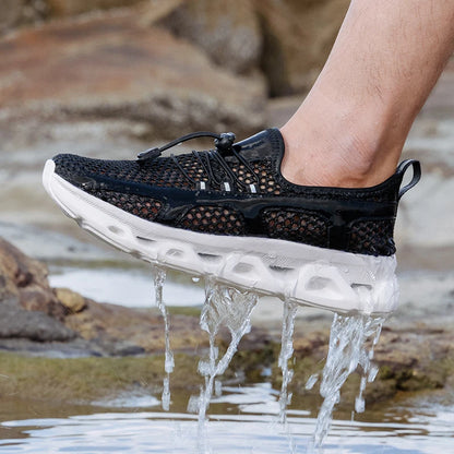 2026 Men and Women Quick-Dry Wading Shoes, Water Breathable AquaIn Upstream Antiskid Outdoor Sports Wearproof Beach Sneakers, Sizes 39-46
