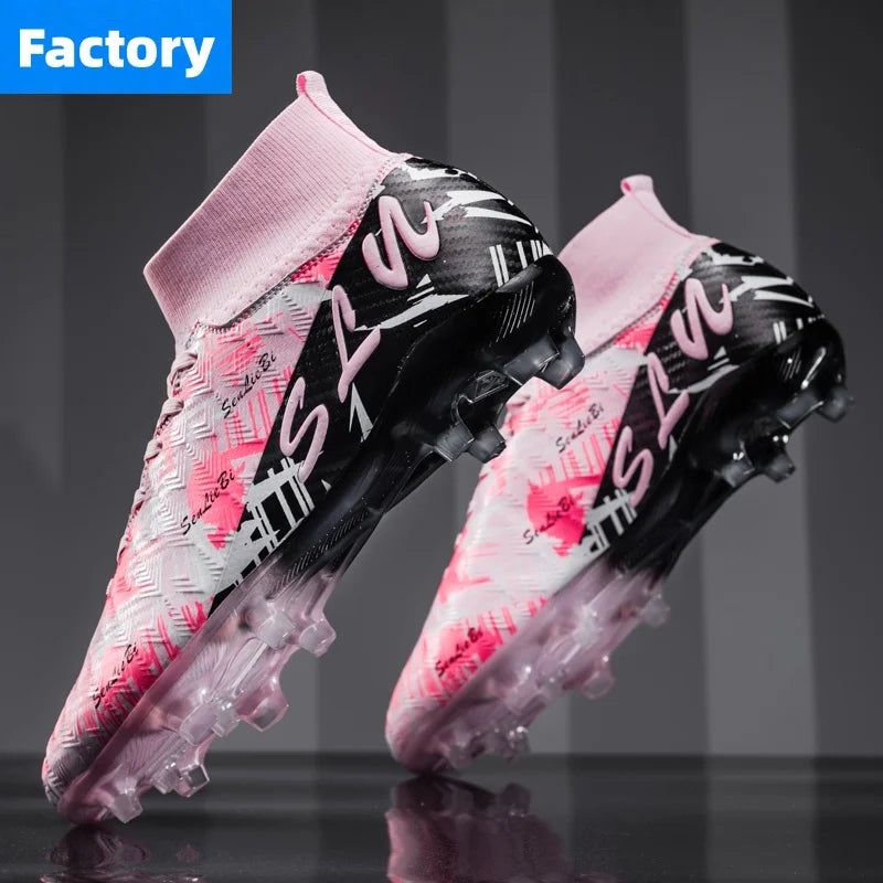 Botas de fútbol profesionales para hombre, zapatillas de fútbol Society, tacos de fútbol FG ultraligeros para entrenamiento, calzado deportivo de fútbol para exterior