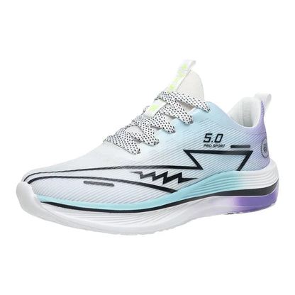 Unisex Lightweight Breathable Running Shoes Sporty Casual Low Top Flat Laced Footwear for Men And Women in Various Colors