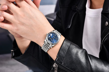 PAGANI DESIGN Men's Watches Green Luxury Automatic Watch For Men ST16 Mechanical Wristwatch Men For 2025 New Stainless Steel