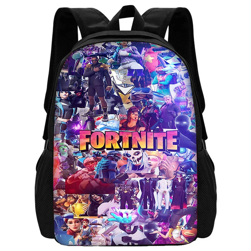 Child School Backpack With Shoulder Bag Pencil Bags School Bags for Hot Game Design-F-FortniteS Boys Girls Best Gift