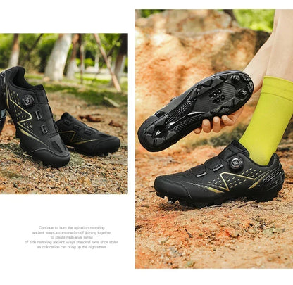 Professional Men's MTB Cycling Shoes White Racing Self-Locking 2024 Speed Road SPD Bicycle Sneakers New Women's Flats Cleats Shoes