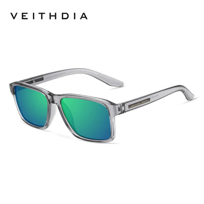 VEITHDIA Polarized UV400 Sunglasses Fashion Photochromic Gradient Mirror Lens Sports Driving Eyeglasses for Men And Women X7919