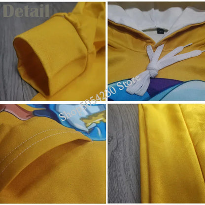Sudadera con capucha de Fortnite con llama impresa en 3D, estilo Battle Royale de dibujos animados, para hombre y mujer, camiseta con capucha de héroe de videojuego para adolescentes