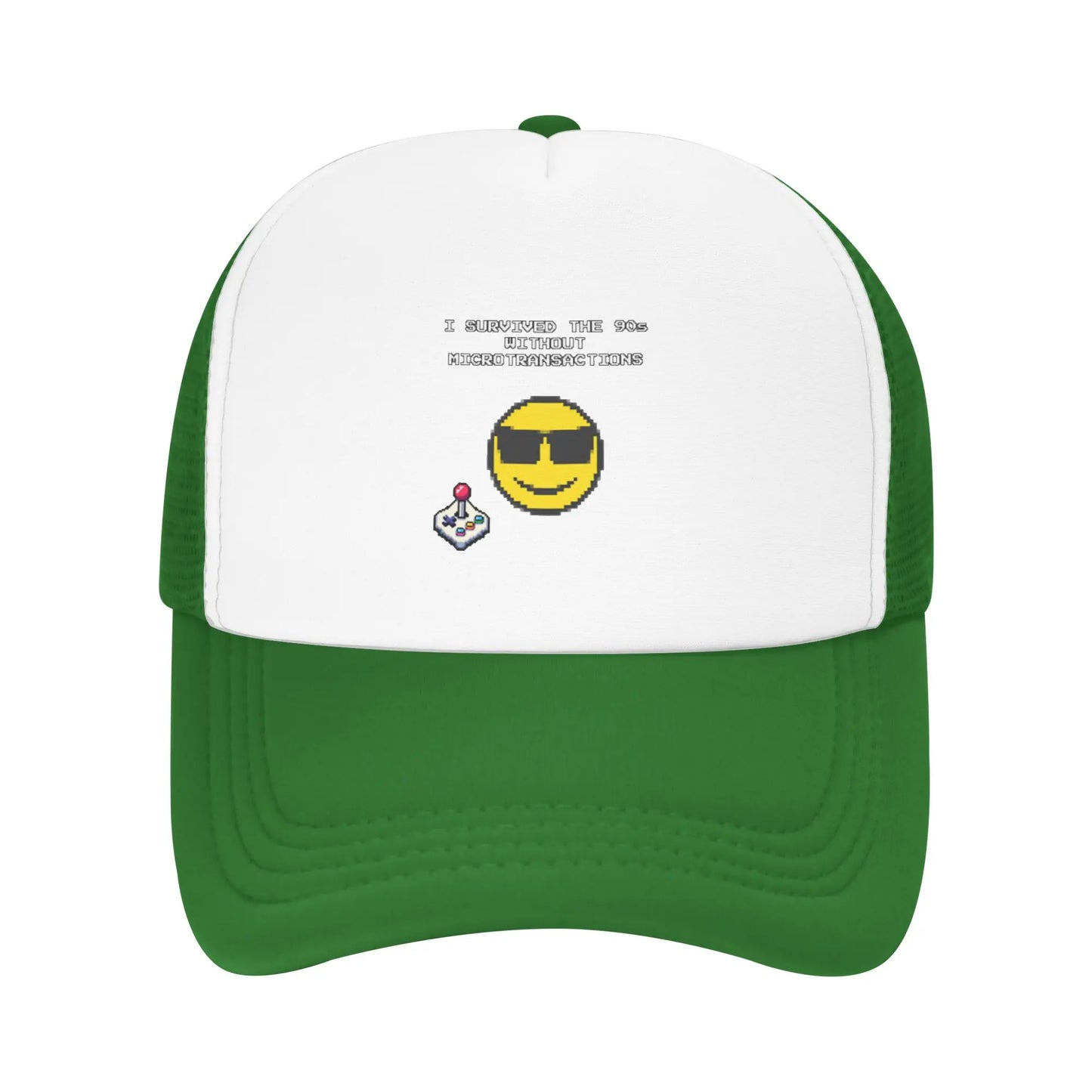 Fashion I Survived The 90s Without Microtransactions Funny Gaming Meme  Mesh baseball cap  Gorra Brand Cap