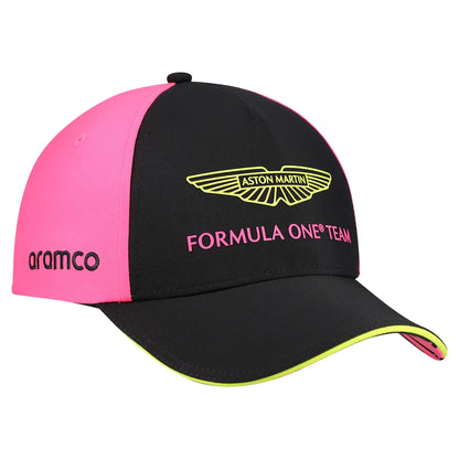 2025 Las Vegas GP Cap Aston Martin Special Edition Adjustable Driver Cap Racing Hat Men Women Baseball Hat
