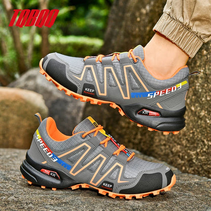 Sapatilhas de Caminhada de Alta Qualidade para Homem, Ténis Outdoor, Sapatos de Escalada, Sapatilhas de Trekking para Mulher, Sapatilhas Táticas Antiderrapantes