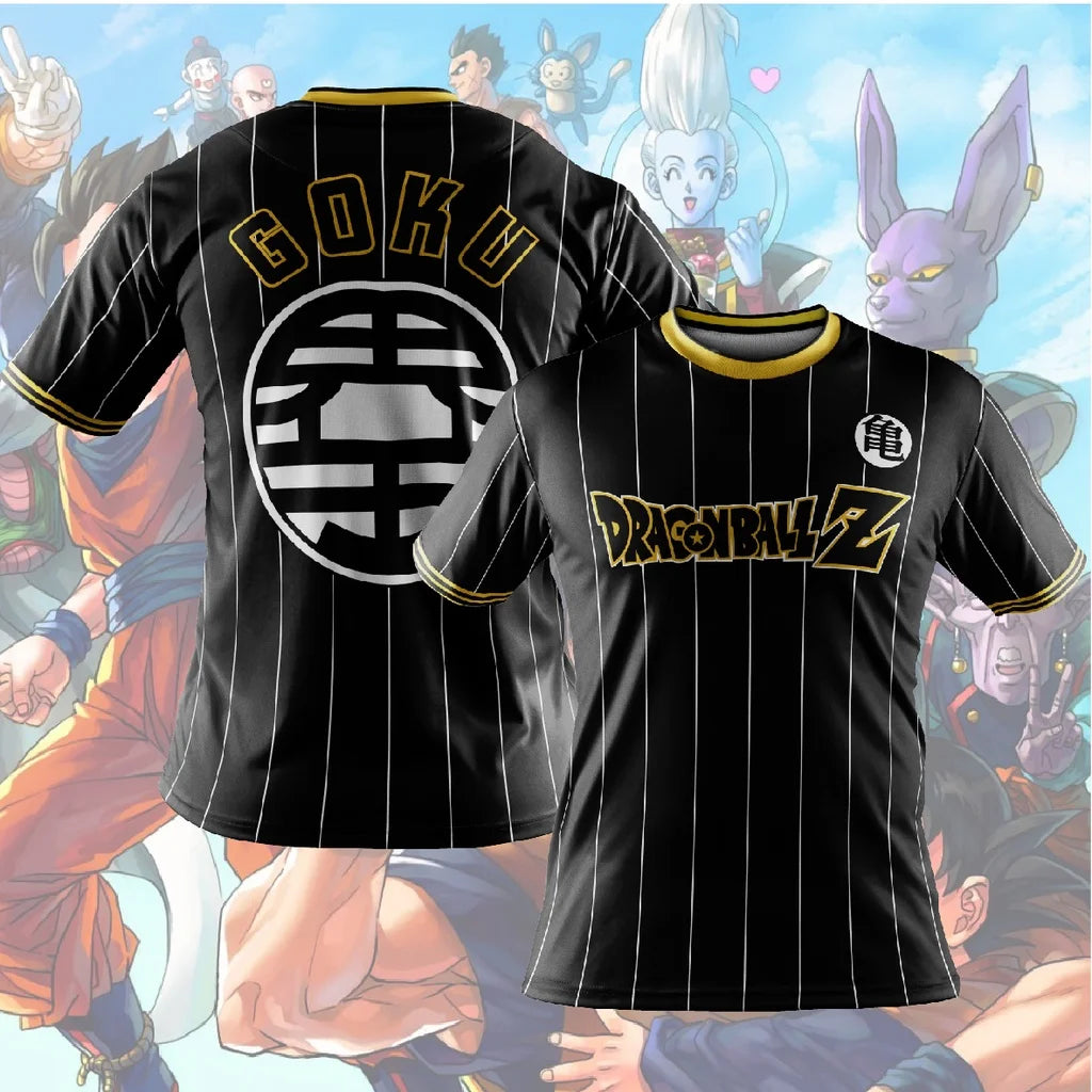 Camisetas para hombre Dragon Ball Z, camiseta para niños, ropa infantil de verano, manga corta, camiseta con dibujo animado para niños, tops, camiseta para bebé niño
