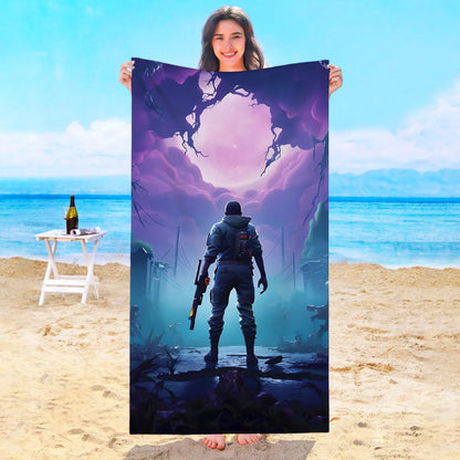 Game F-Fortnites Strandtuch Hotelhandtücher Badezimmer Sauna Spa Playa Reise Schwimmbad Für Zuhause Babybad Mikrofaser Fitnessstudio Dusche