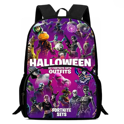 Game Shooting Fortnite Kids Backpacks Boy Girls Student Birthday Gift Child School Bags Large Capacity Camping Durable Rucksack