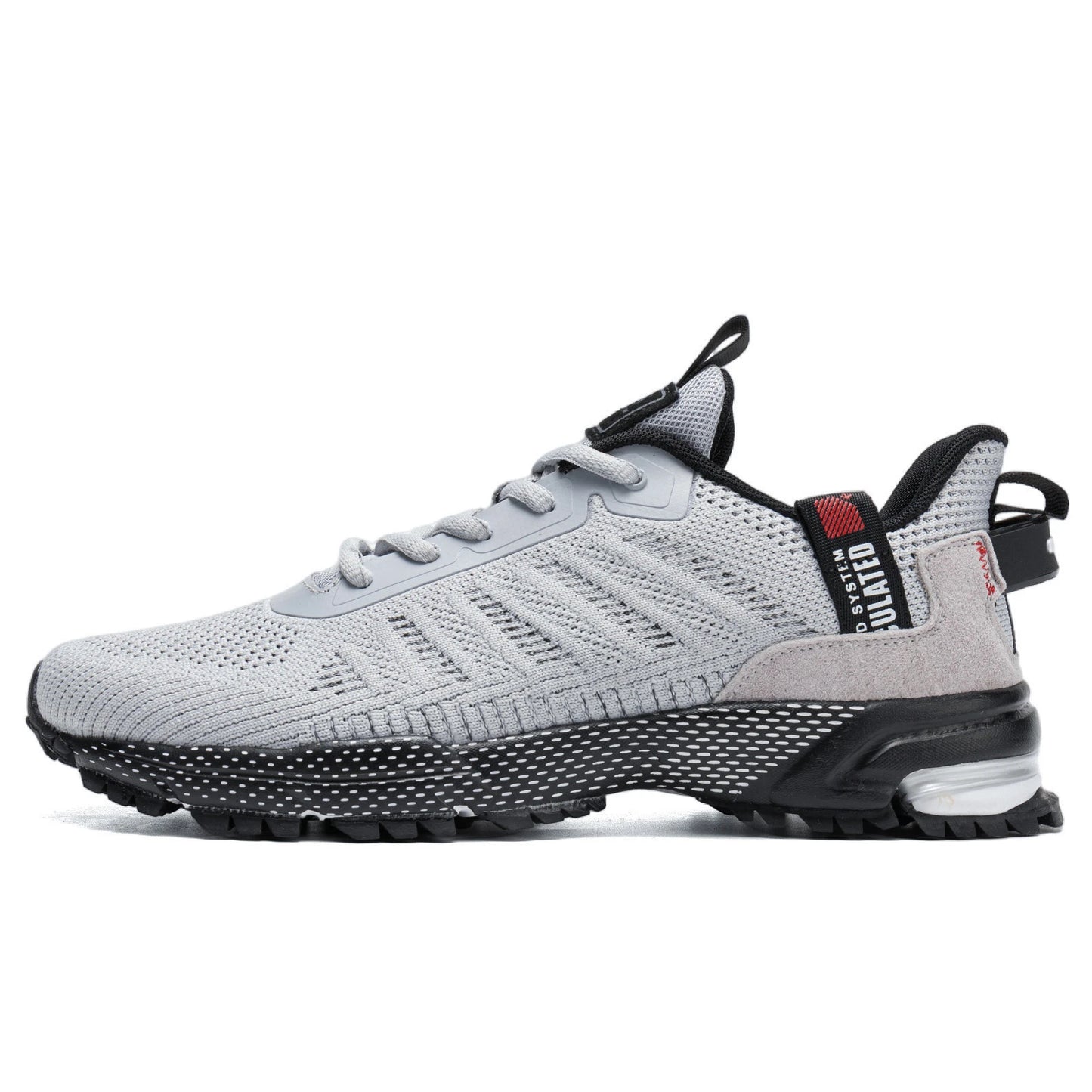 Baasploa Men Running Shoes Brand Male Designer Mesh Casual Sneakers Lightweight Lace-Up New Male Outdoor Sports Tennis Shoe