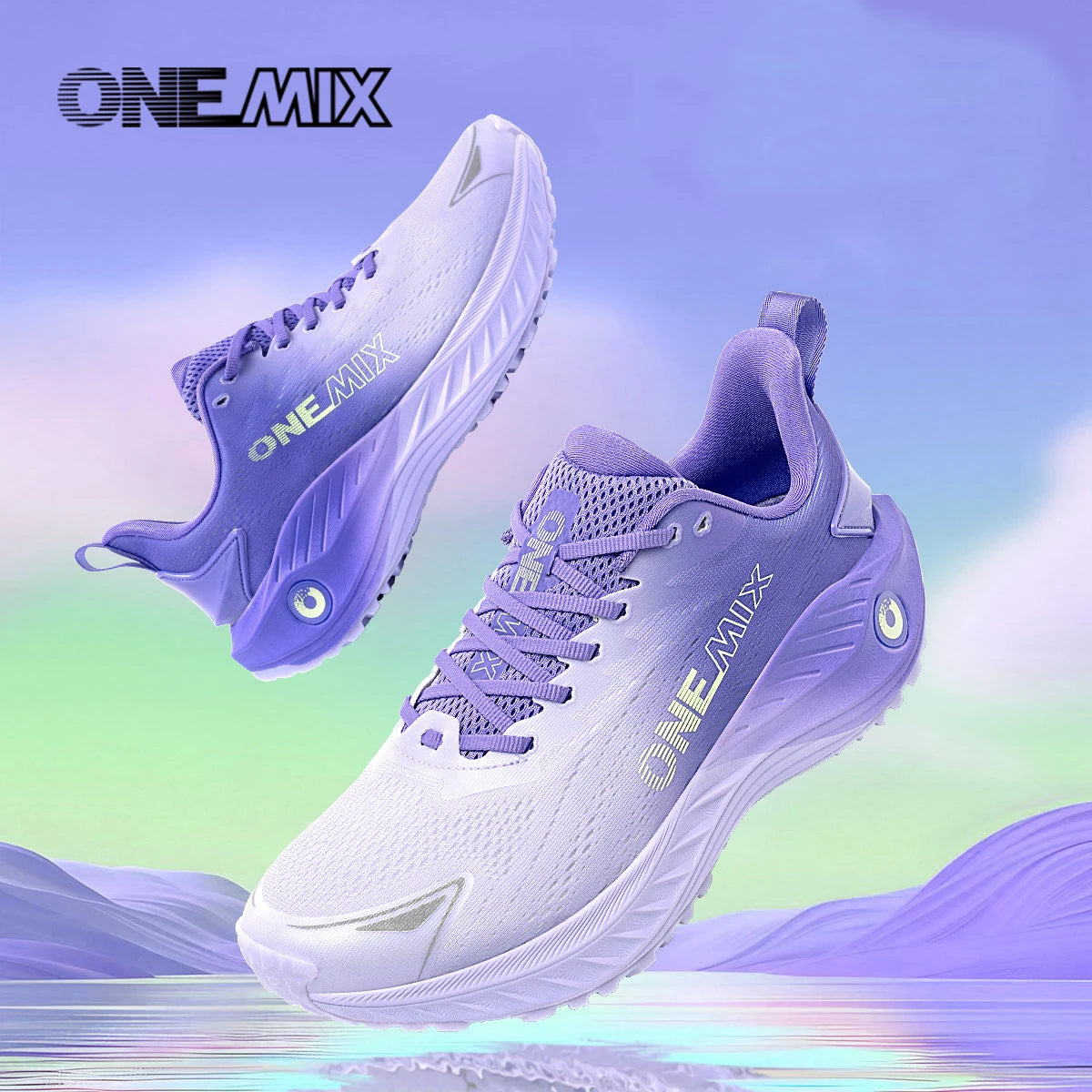 ONEMIX Autumn Sneakers Breathable Jogging Shoes Men Lightweight Women Sport Sneaker Men Gym Shoes Outdoor Male Sports Shoes