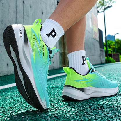 Spezielle Marathon-Laufschuhe für Herren und Damen, atmungsaktiv, leicht, mit Carbonplatte, komfortable, rutschfeste Sportsneaker