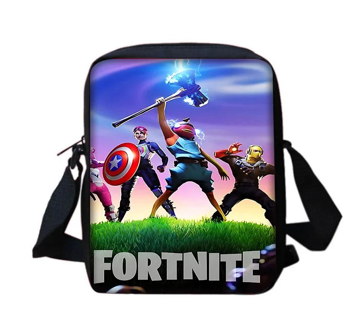 Child School Backpack With Shoulder Bag Pencil Bags School Bags for Hot Game Design-F-FortniteS Boys Girls Best Gift