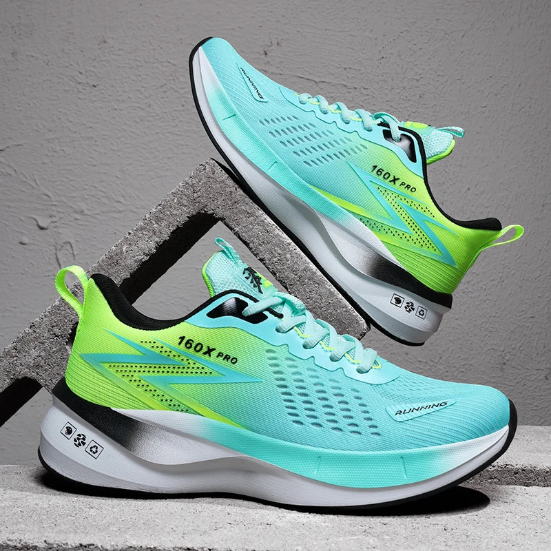 Spezielle Marathon-Laufschuhe für Herren und Damen, atmungsaktiv, leicht, mit Carbonplatte, komfortable, rutschfeste Sportsneaker