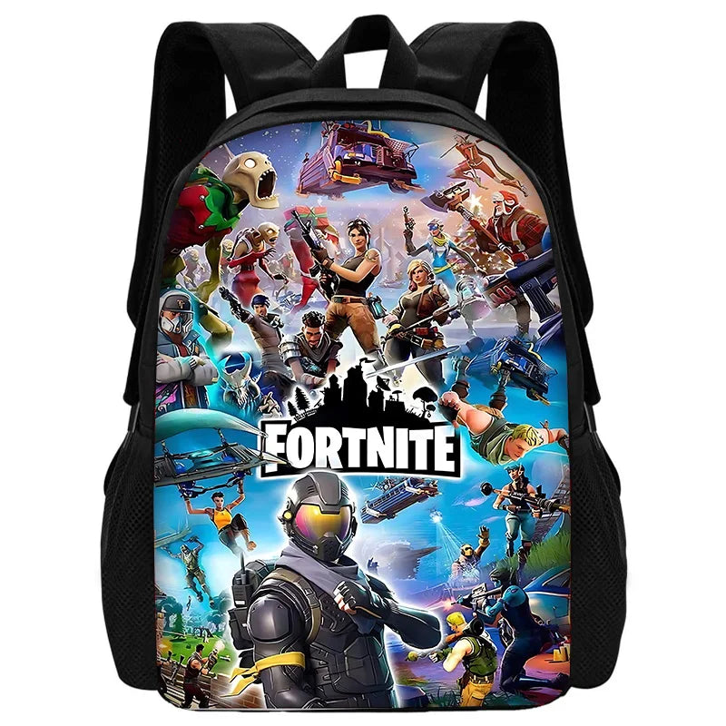 Child School Backpack With Shoulder Bag Pencil Bags School Bags for Hot Game Design-F-FortniteS Boys Girls Best Gift