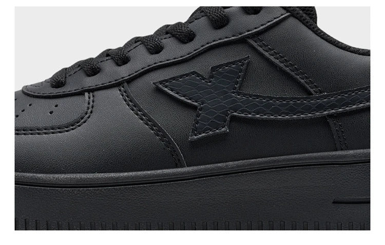 Zapatillas Xtep blancas para mujer 2026 primavera, parejas, versátiles, modernas, casuales, de suela gruesa con aumento de altura, calzado deportivo para mujer 874118319851