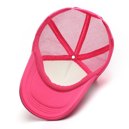 Personalized Logo Trucker Hats Men Women Foam Mesh Hats Sports Team Baseball Caps Custom Logo Sun Hat Snapback Adult Gorras Caps