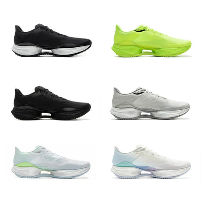 Li-Ning Men's SUPER LIGHT 22 Light Running Shoes BOOM FIBER Cushion TEMPO BOUNCE Li-Ning Breathable Anti-Slip Sneakers ARBV001
