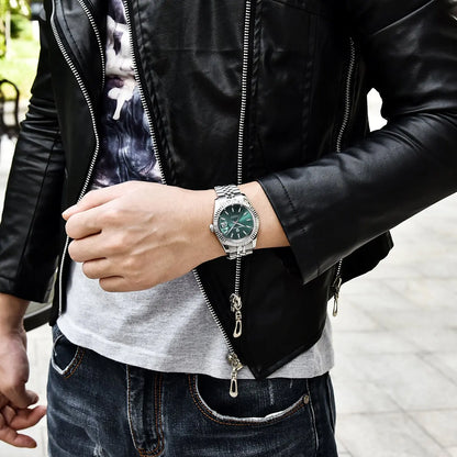 Relojes PAGANI DESIGN 2026 nuevos de lujo en oro y plata, relojes mecánicos para hombre, acero inoxidable, cristal de zafiro, reloj automático