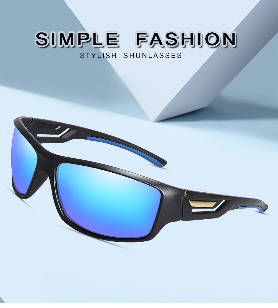 LOISRUBY Camouflage Polarized Cycling Driving Sunglasses Outdoor Tacakle Protection Sports Fishing Running Goggles