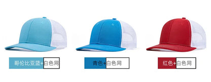 High Quality Mesh Baseball Cap Women Men Summer Cotton Breathable Sunhat Unisex Adjustable Snapback Trucker Hats Male Female