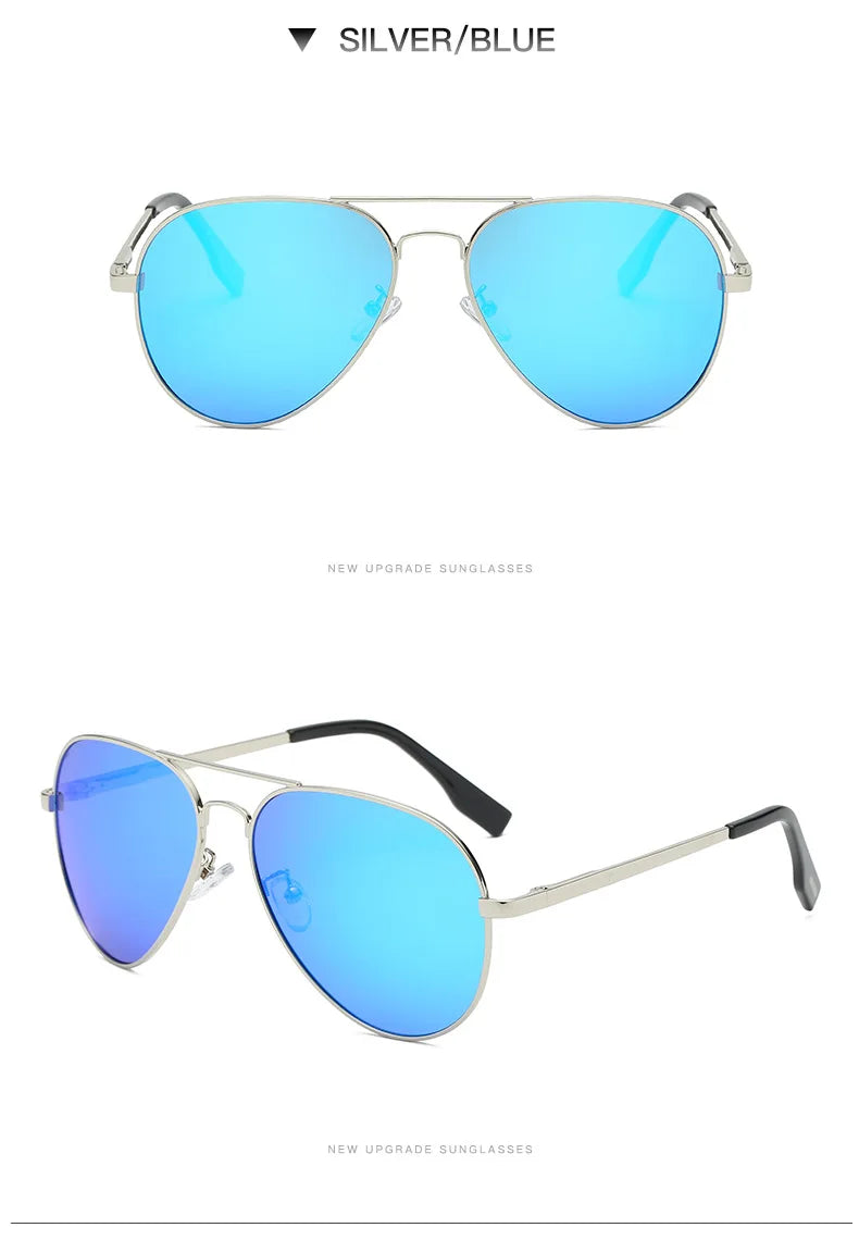LIOUMO Top Quality Aviation Sunglasses Men Polarized Driving Glasses Women Fashion Pilot Goggles Anti-Glare lentes de sol hombre