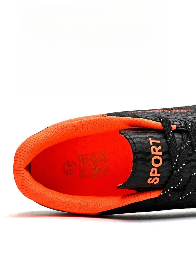 Nouvelles chaussures de Football en plein air pour hommes crampons chaussures de Football professionnelles bottes de terrain de Football pour enfants baskets d'entraînement confortables et antidérapantes