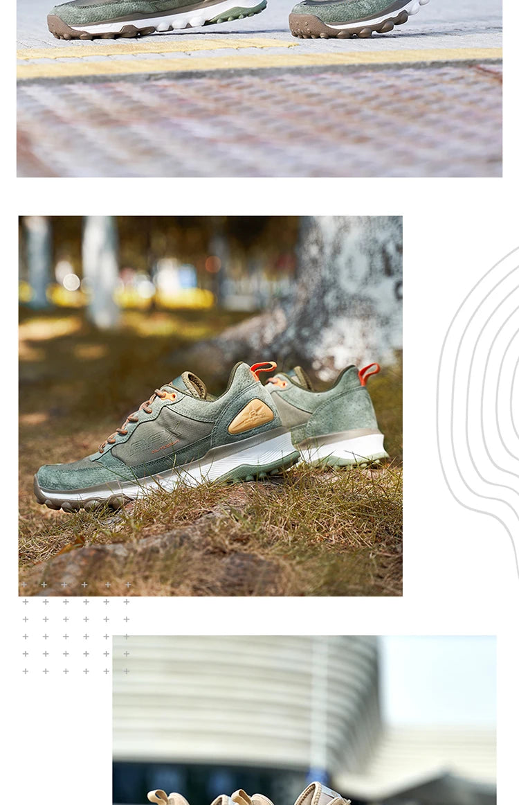 RAX Winter Hiking Boots Men Waterproof Breathable Outdoor Sports Sneakers for Men Trekking Boots Mountain Trekking Shoes Bigsize
