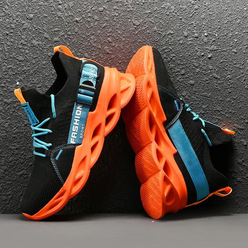 Men Shoes Breathable Fashion Mesh Running Shoes Man High Quality Unisex Light Tennis Baskets Athletic 2023 Sneakers for Men
