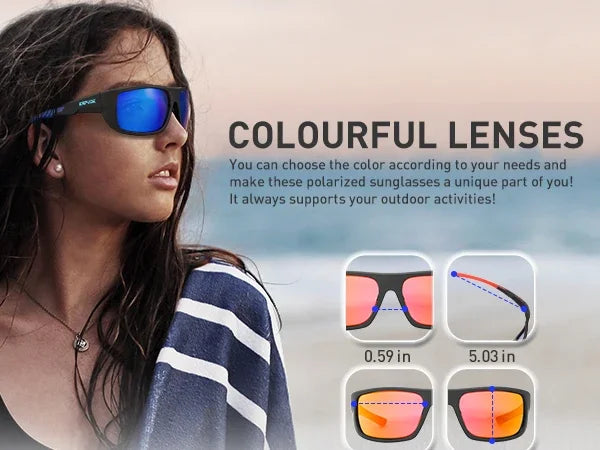 Kapvoe Polarized Sunglasses Men's Driving Shades Male Retro Sun Glasses Fashion Camping Hiking Fishing Classic UV400 Eyewear