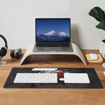 Tapete de rato gaming Overwatch Anime Girl grande XXL com impressão HD, base para teclado de computador, portátil e escritório, tapete de secretária em borracha macia 900x400 MM