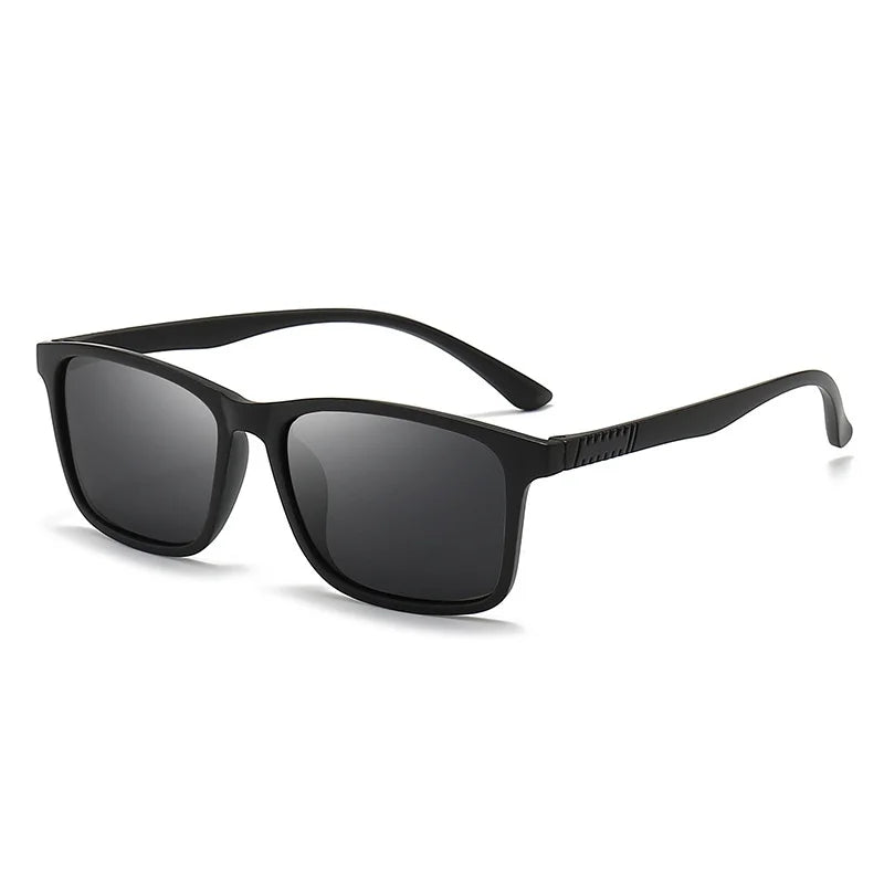 KLASSNUM Sunglasses Man TR Frame Polarized Sunglasses Yellow Driving Sun Glasses Fishing Sports UV400 Shades Classic Eyewear New